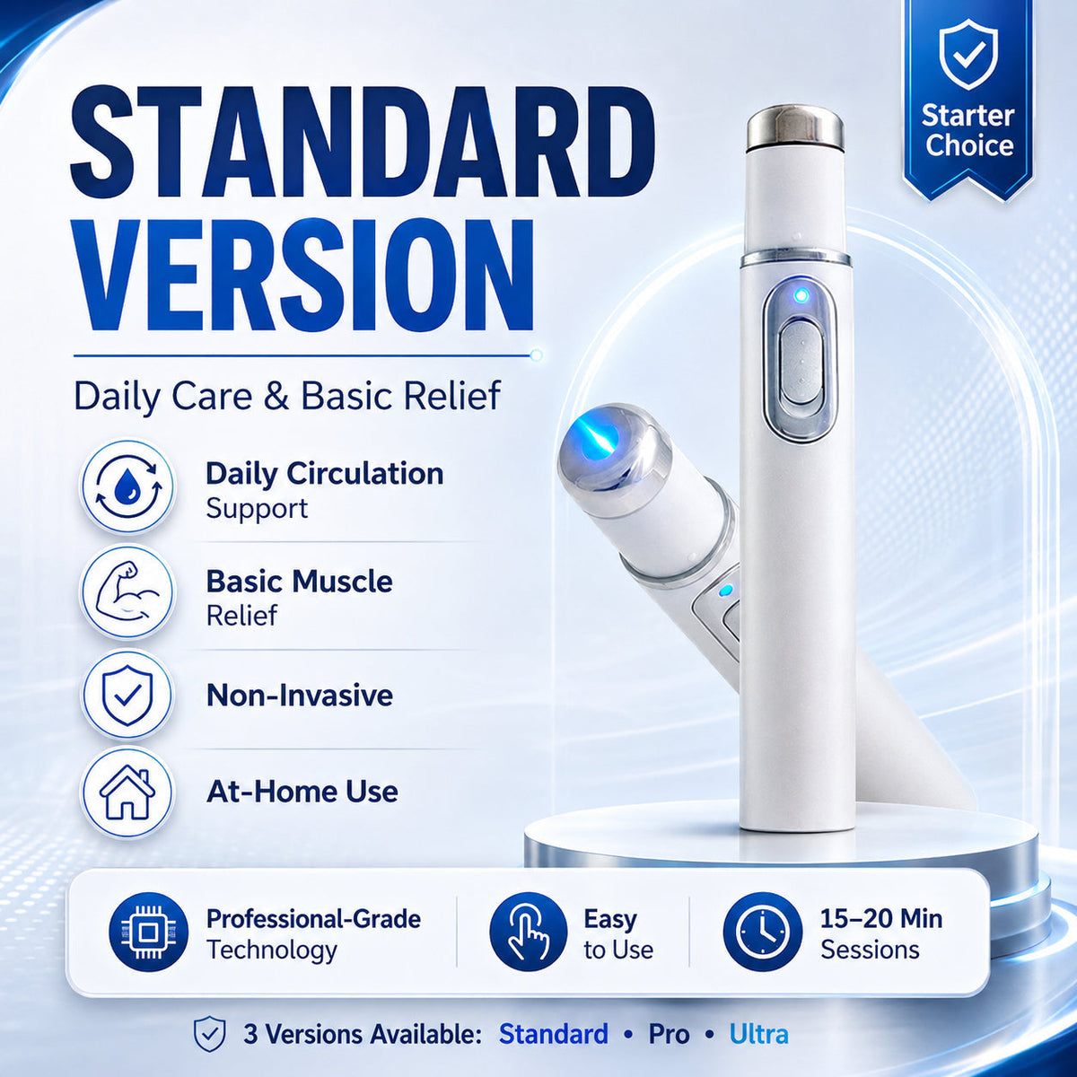 💥NEYEROS®💥 Ultrasonic Shock Wave Therapy Massager