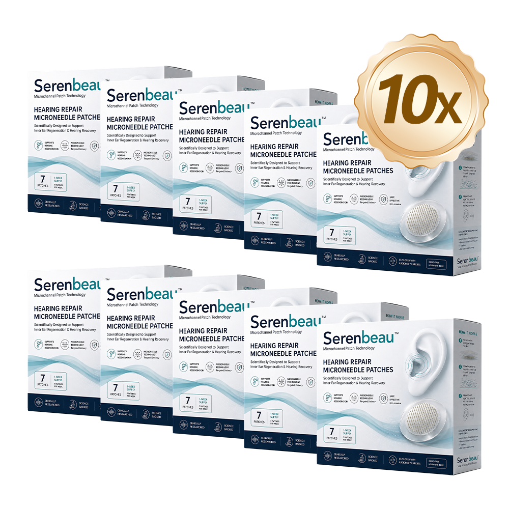Serenbeau™ HEARING REPAIR MICRONEEDLE PATCHES