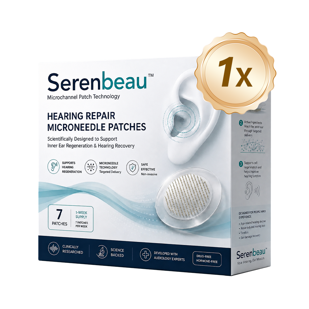 Serenbeau™ HEARING REPAIR MICRONEEDLE PATCHES