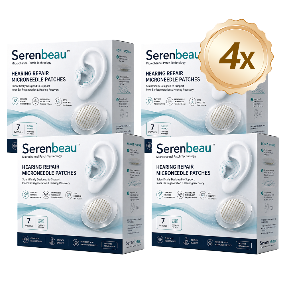 Serenbeau™ HEARING REPAIR MICRONEEDLE PATCHES