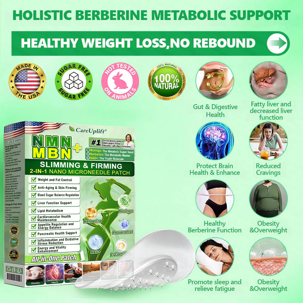 👩‍⚕️🇺🇲𝐂𝐚𝐫𝐞𝐔𝐩𝐥𝐢𝐟𝐭® 𝑴𝒐𝒓𝒊𝒏𝒈𝒂 & 𝑩𝒆𝒓𝒃𝒆𝒓𝒊𝒏𝒆 𝑺𝑳𝑰𝑴𝑴𝑰𝑵𝑮 & 𝑭𝑰𝑹𝑴𝑰𝑵𝑮 2-𝑰𝑵-1 𝑵𝑨𝑵𝑶 𝑴𝑰𝑪𝑹𝑶𝑵𝑬𝑬𝑫𝑳𝑬 𝑷𝑨𝑻𝑪𝑯 𝑴 𝑾𝒆𝒊𝒈𝒉𝒕 𝒂𝒏𝒅 𝑭𝒂𝒕 𝑪𝒐𝒏𝒕𝒓𝒐𝒍