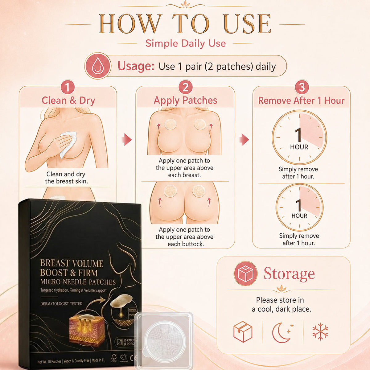 💥NEYEROS® 💥Breast Enhancement Patches