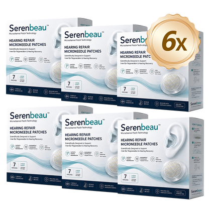 Serenbeau™ HEARING REPAIR MICRONEEDLE PATCHES