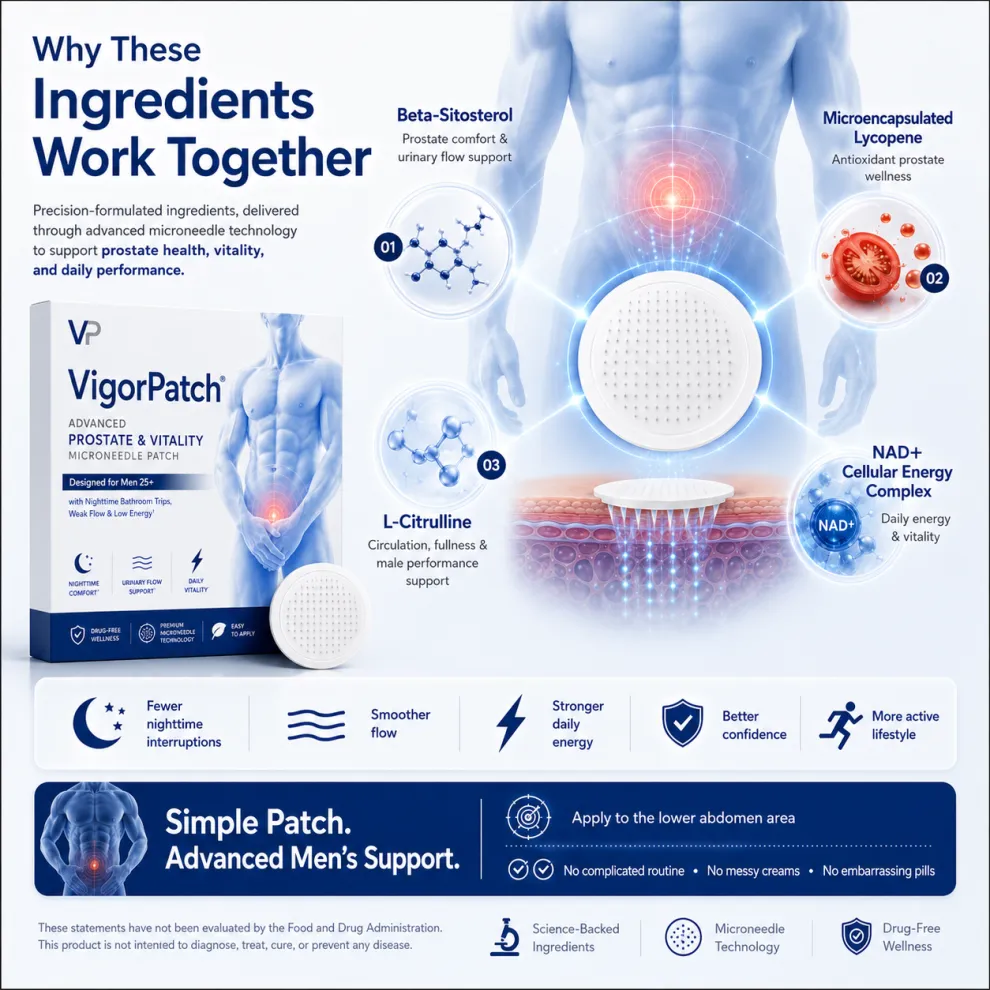 Advanced Prostate & Vitality Microneedle Patch-zzz
