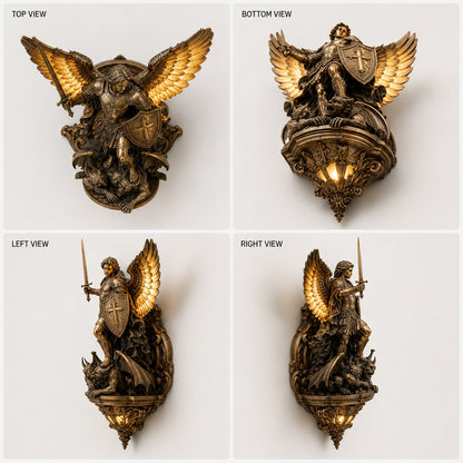 🔥Last Day 35% OFF🔥 St. Michael Guardian Angel Wall Light