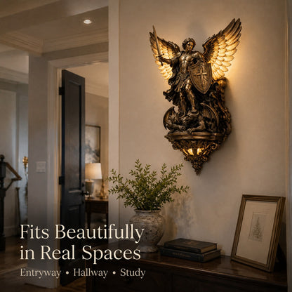 🔥Last Day 35% OFF🔥 St. Michael Guardian Angel Wall Light