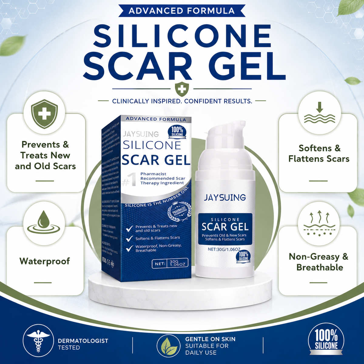✨ SILICONE SCAR GEL — Flatten. Soften. Fade.-Q1