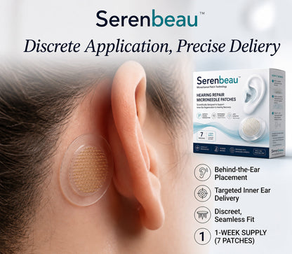 Serenbeau™ HEARING REPAIR MICRONEEDLE PATCHES
