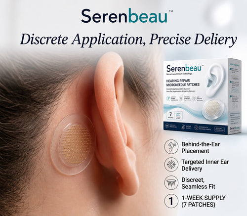 Serenbeau™ HEARING REPAIR MICRONEEDLE PATCHES